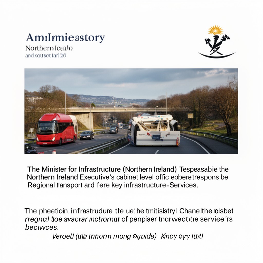 AI-generated illustration of Minister for Infrastructure (Northern Ireland)