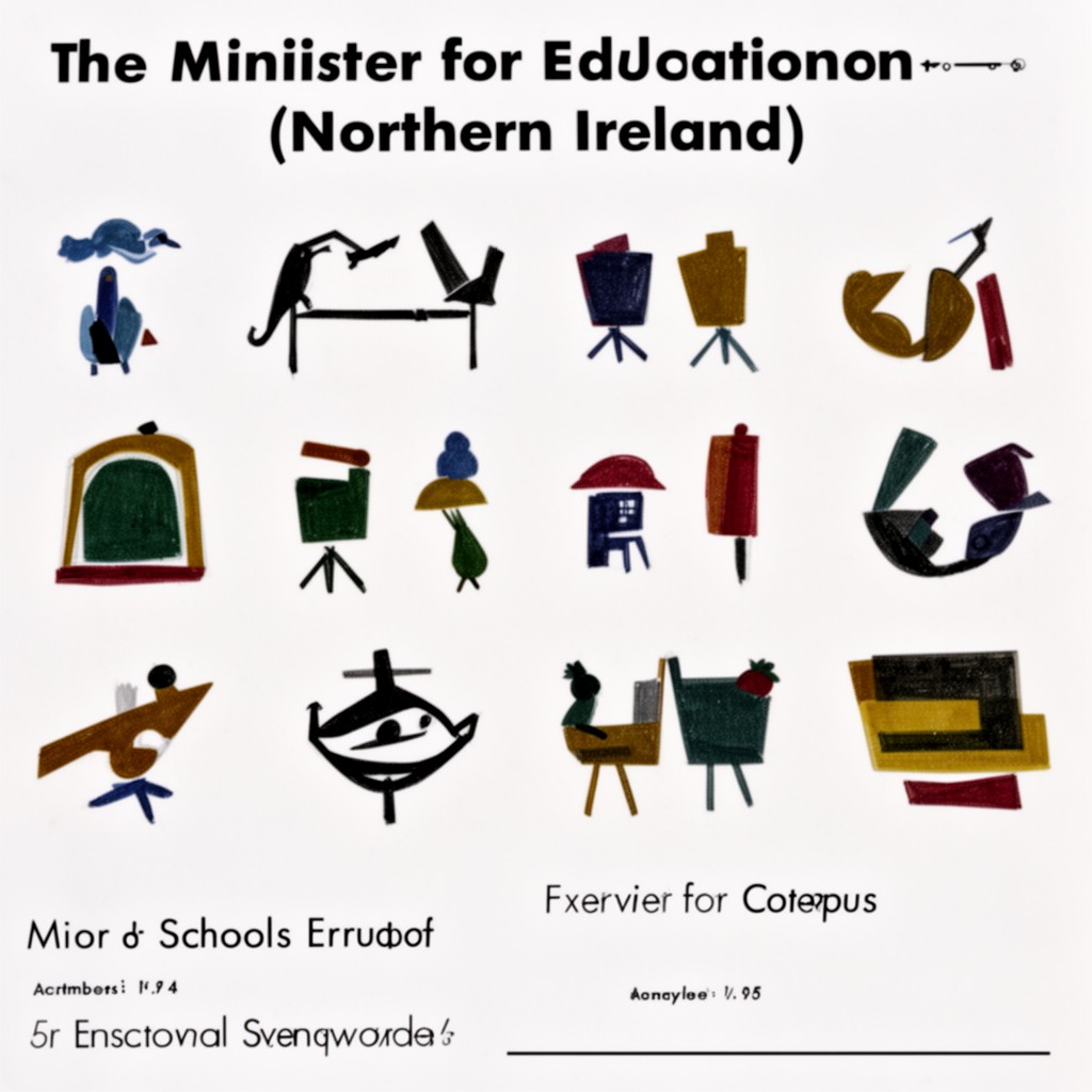 AI-generated illustration of Minister for Education (Northern Ireland)