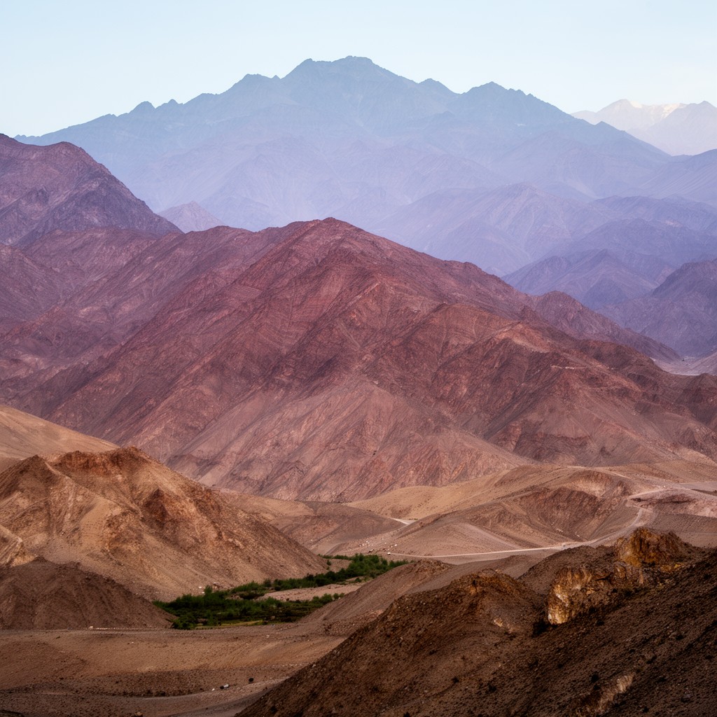 AI-generated illustration of Zagros Mountains