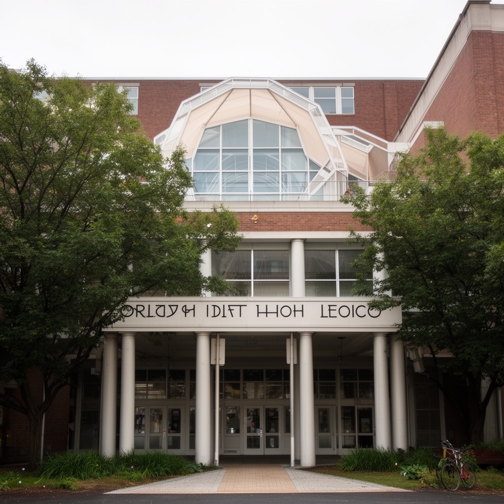 AI-generated illustration of Orville H. Platt High School