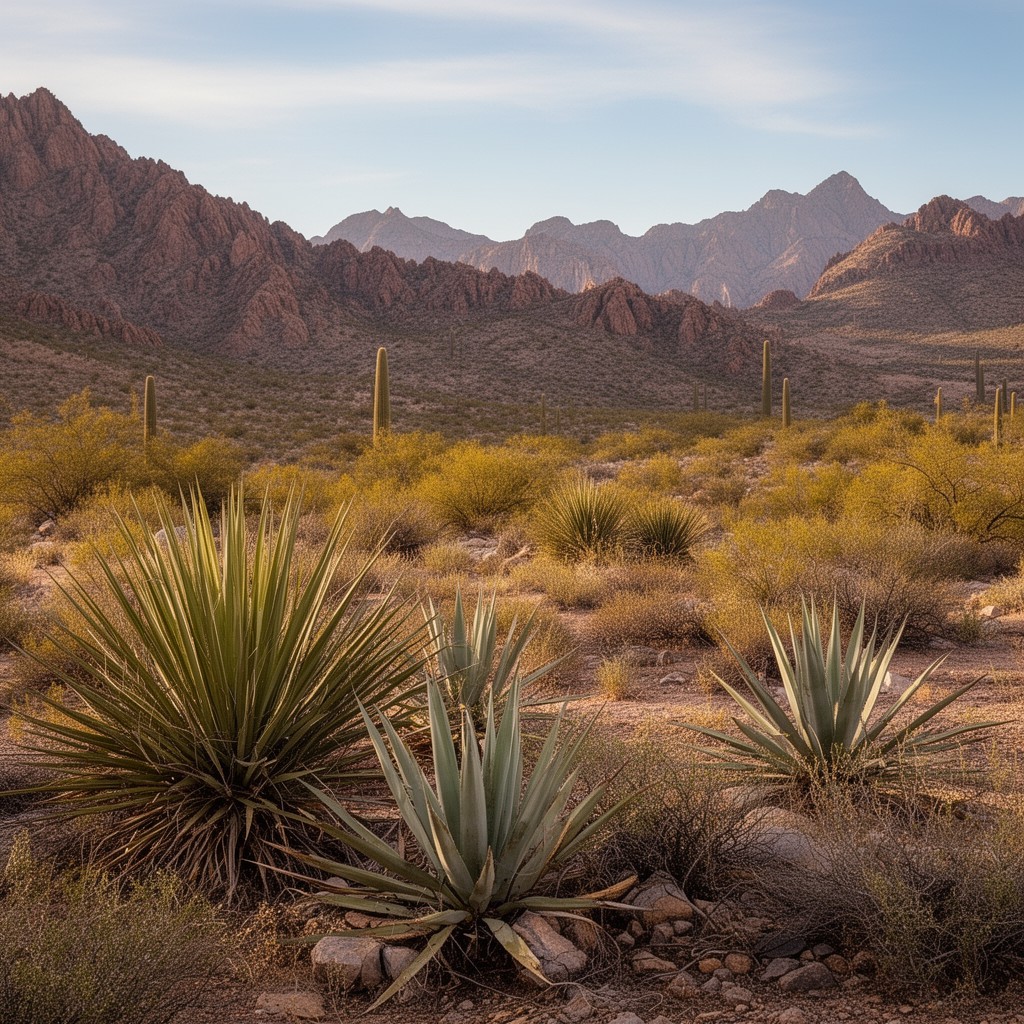 AI-generated illustration of Chihuahuan Desert
