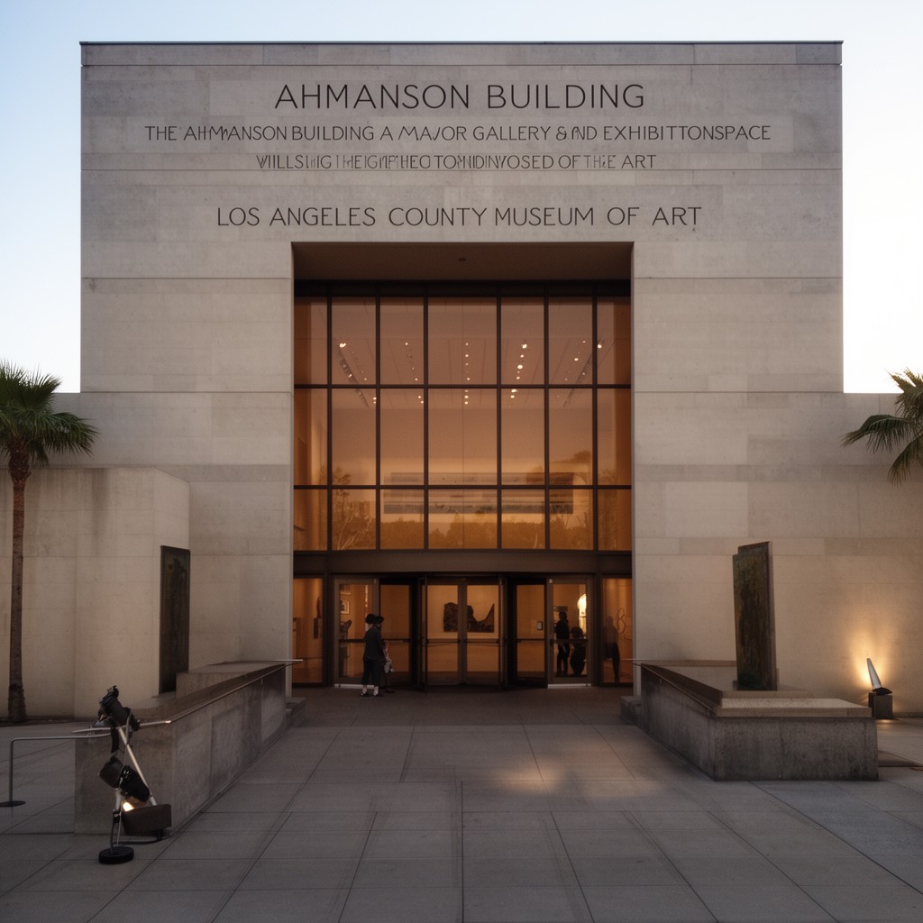 AI-generated illustration of Ahmanson Building