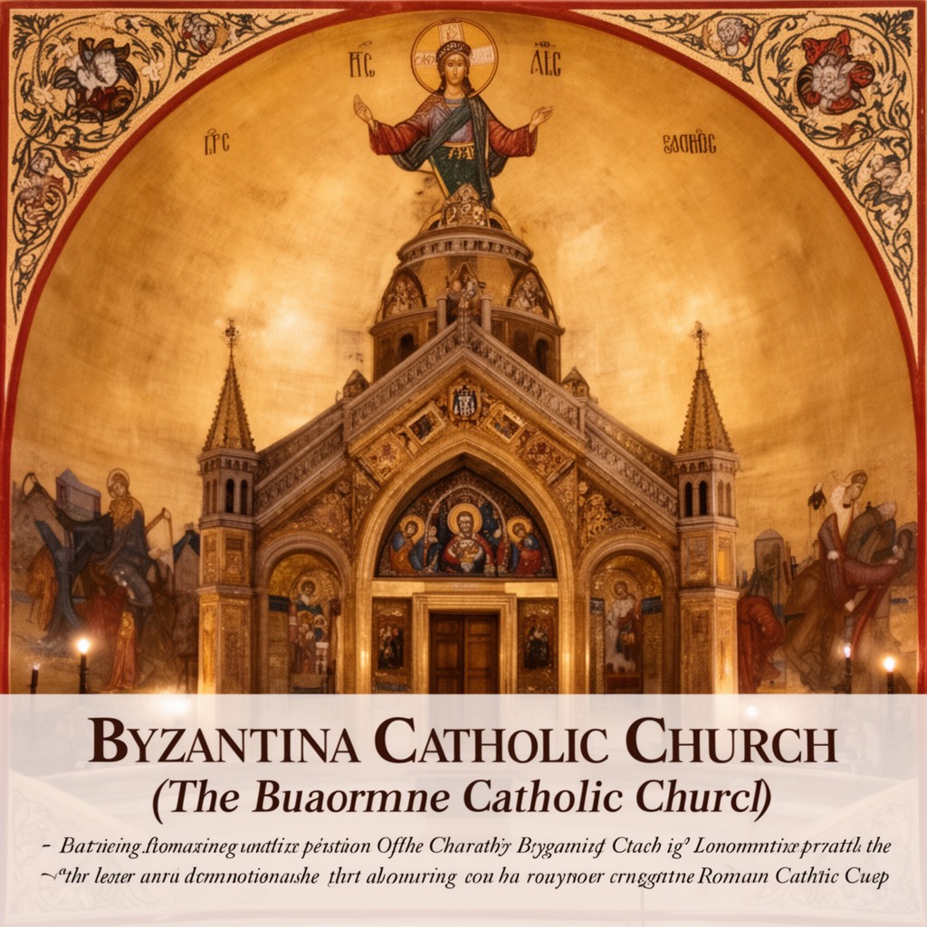 AI-generated illustration of Byzantine Catholic Church