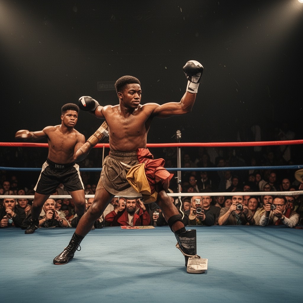 AI-generated illustration of Henry Armstrong