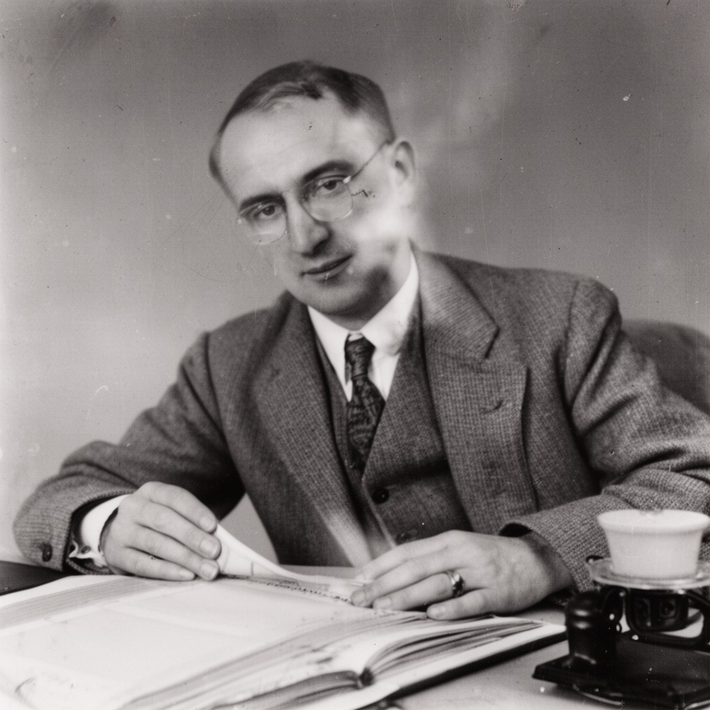 AI-generated illustration of Alfred Adler