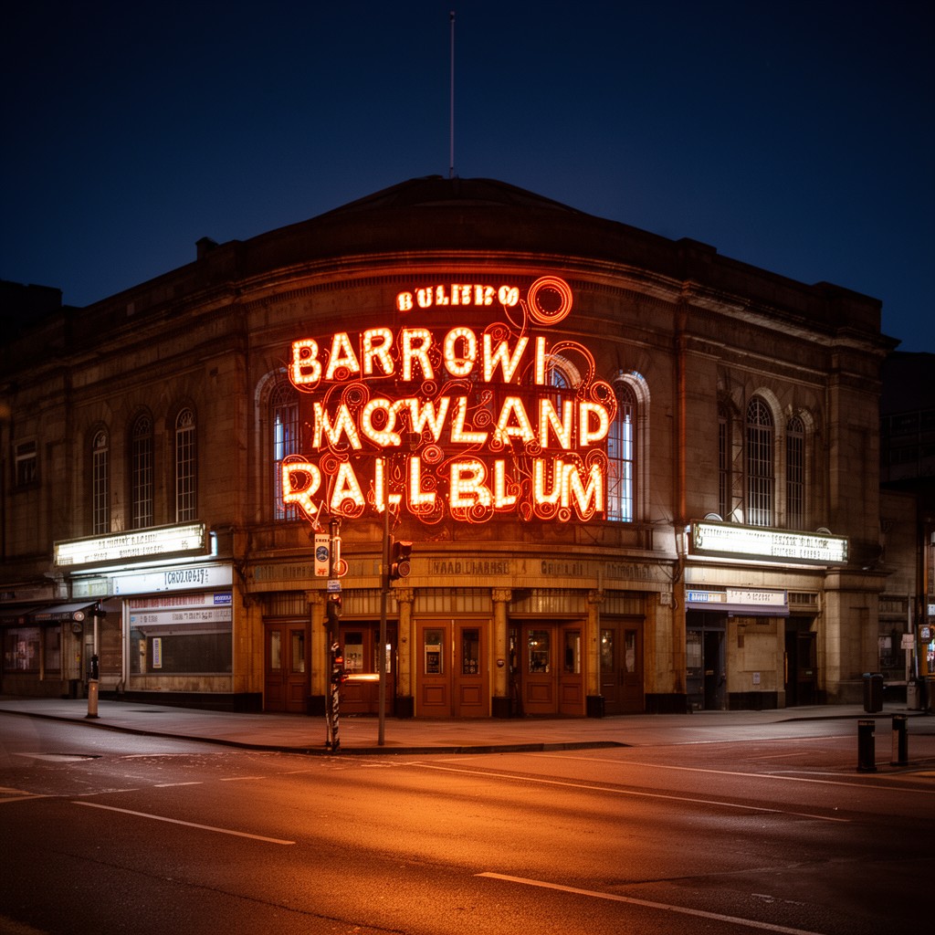 AI-generated illustration of Barrowland Ballroom