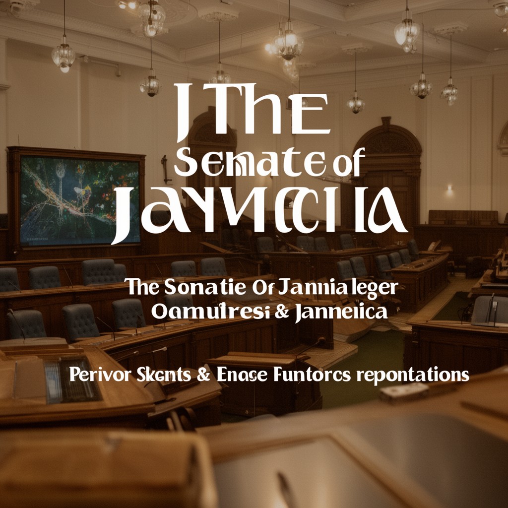 AI-generated illustration of Senate of Jamaica
