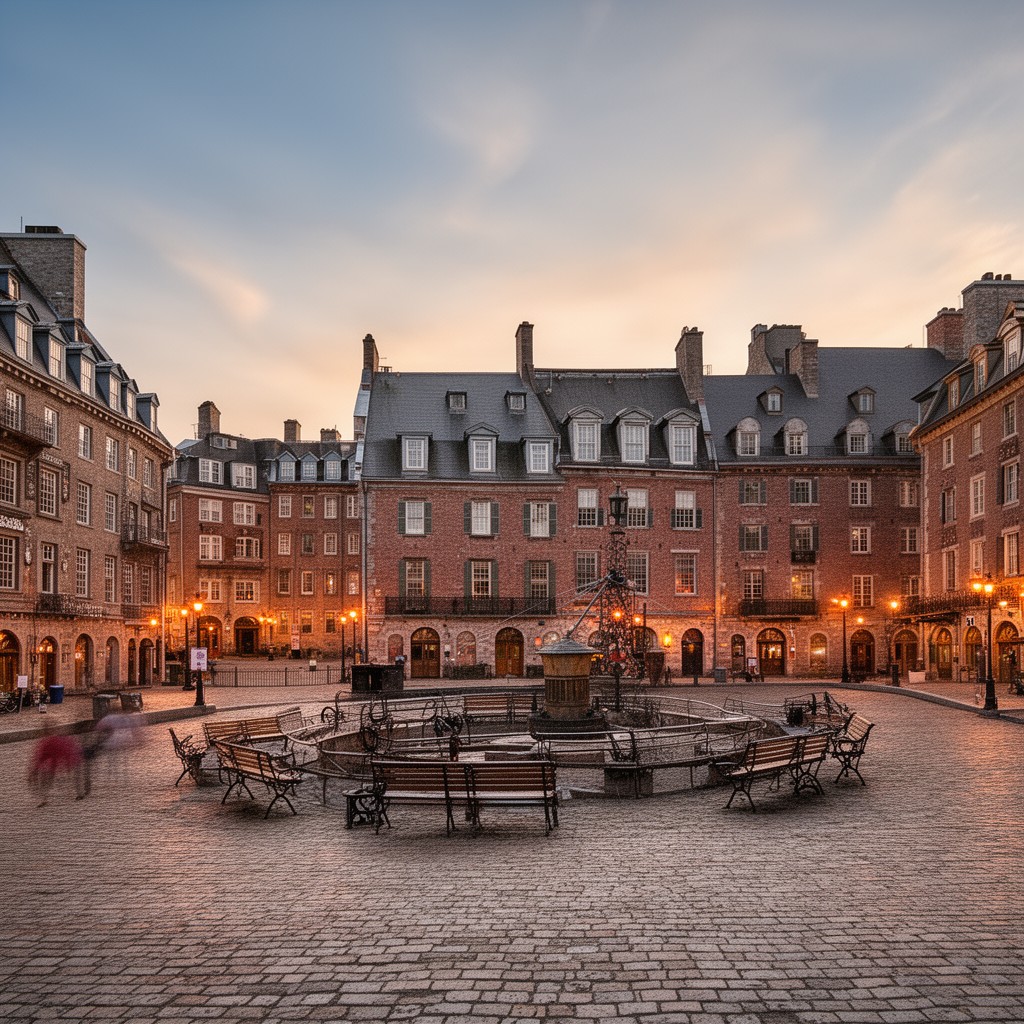 AI-generated illustration of Place Royale