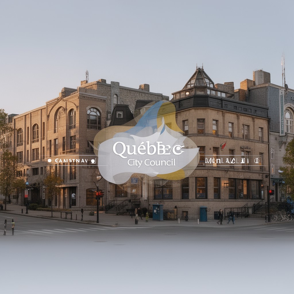 AI-generated illustration of Quebec City Council
