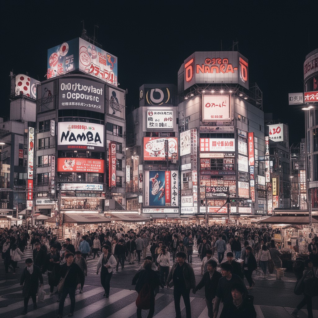 AI-generated illustration of Namba