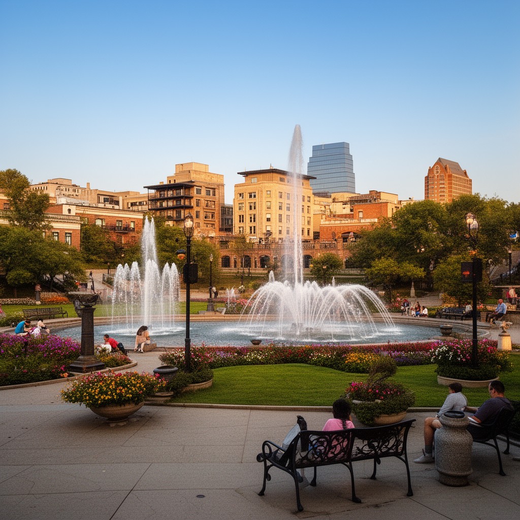 AI-generated illustration of City of Fountains