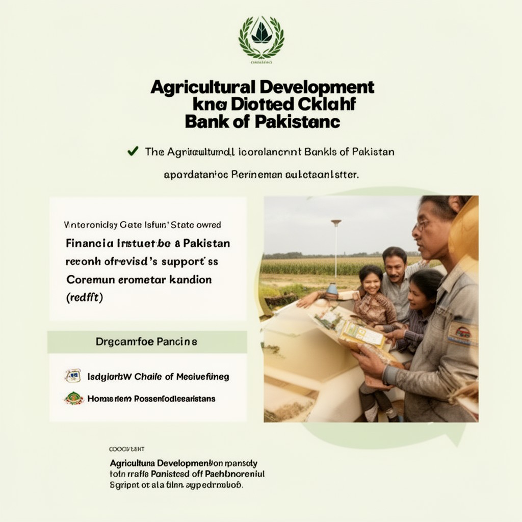 AI-generated illustration of Agricultural Development Bank of Pakistan