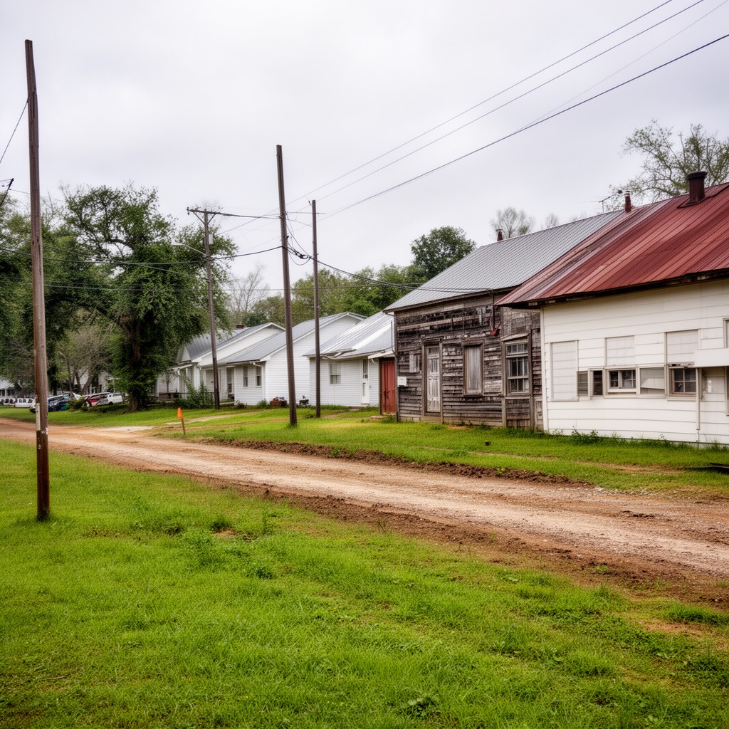 AI-generated illustration of Heiberger, Alabama, United States