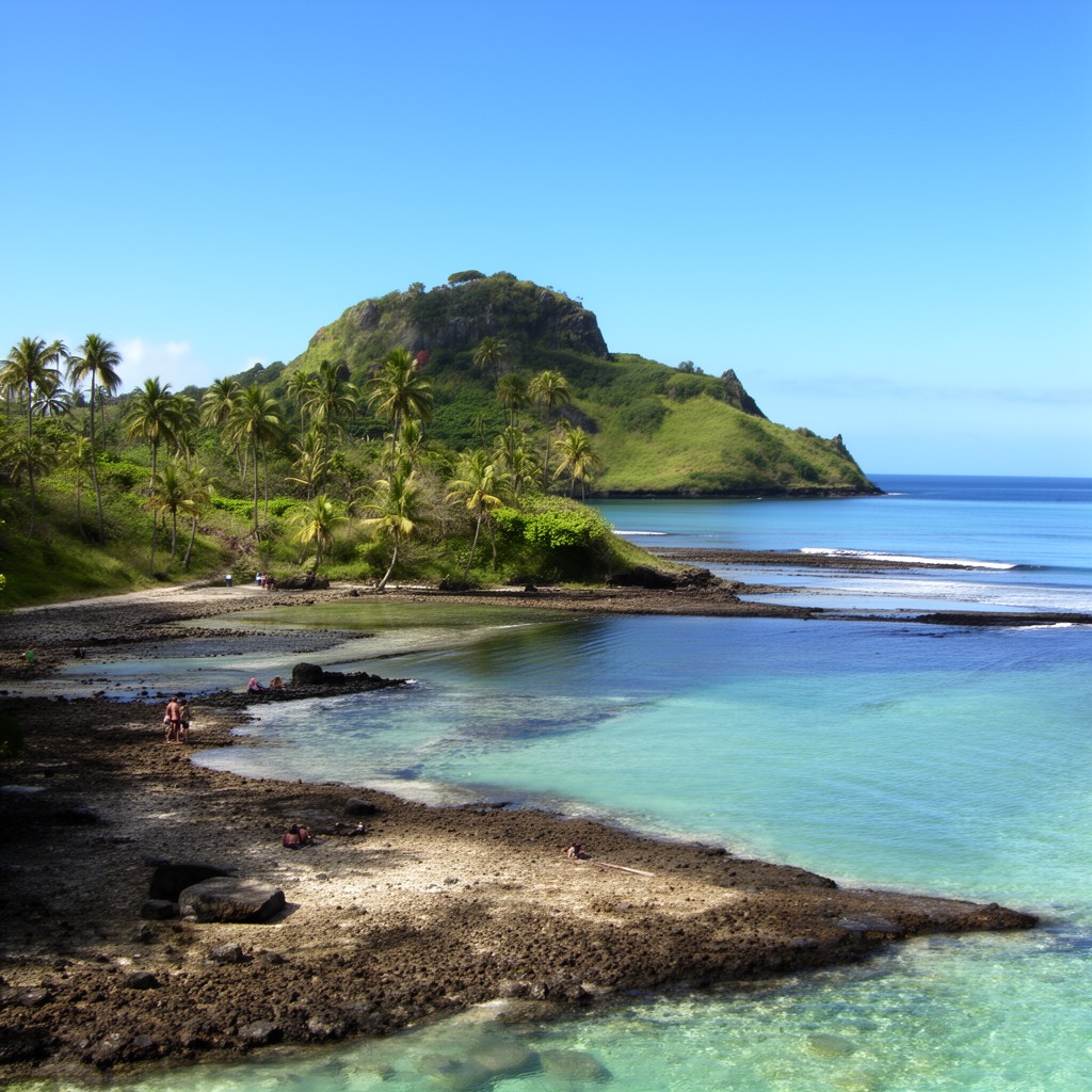 AI-generated illustration of Cook Islands