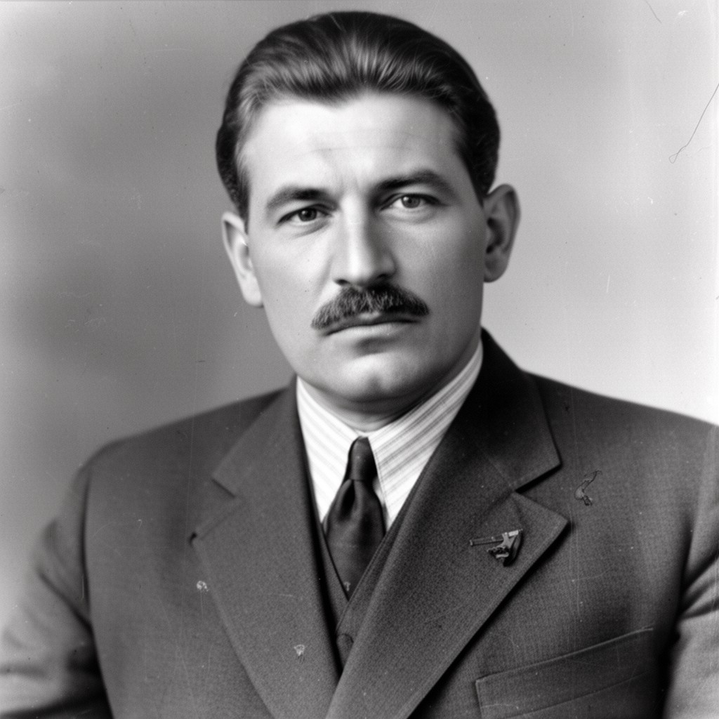 AI-generated illustration of Sergei Alliluyev