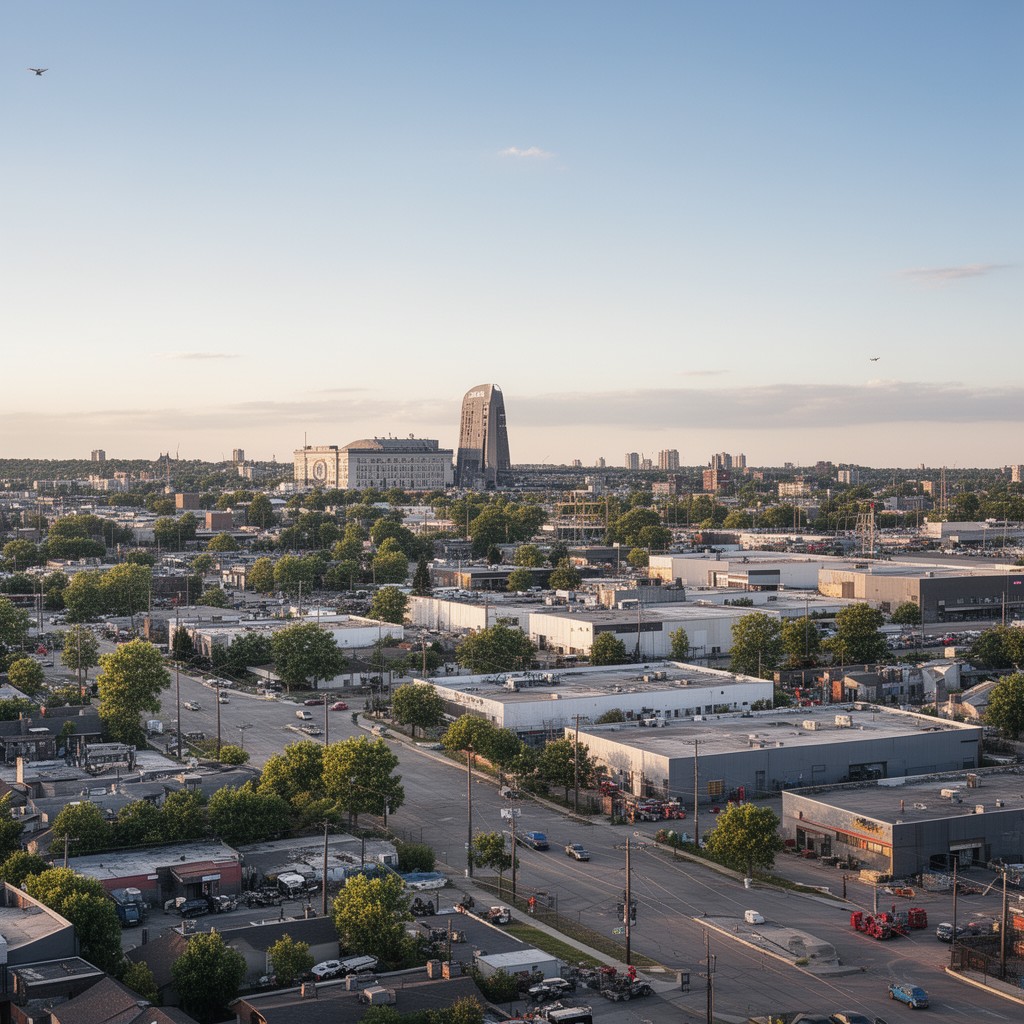 AI-generated illustration of Addison, Illinois