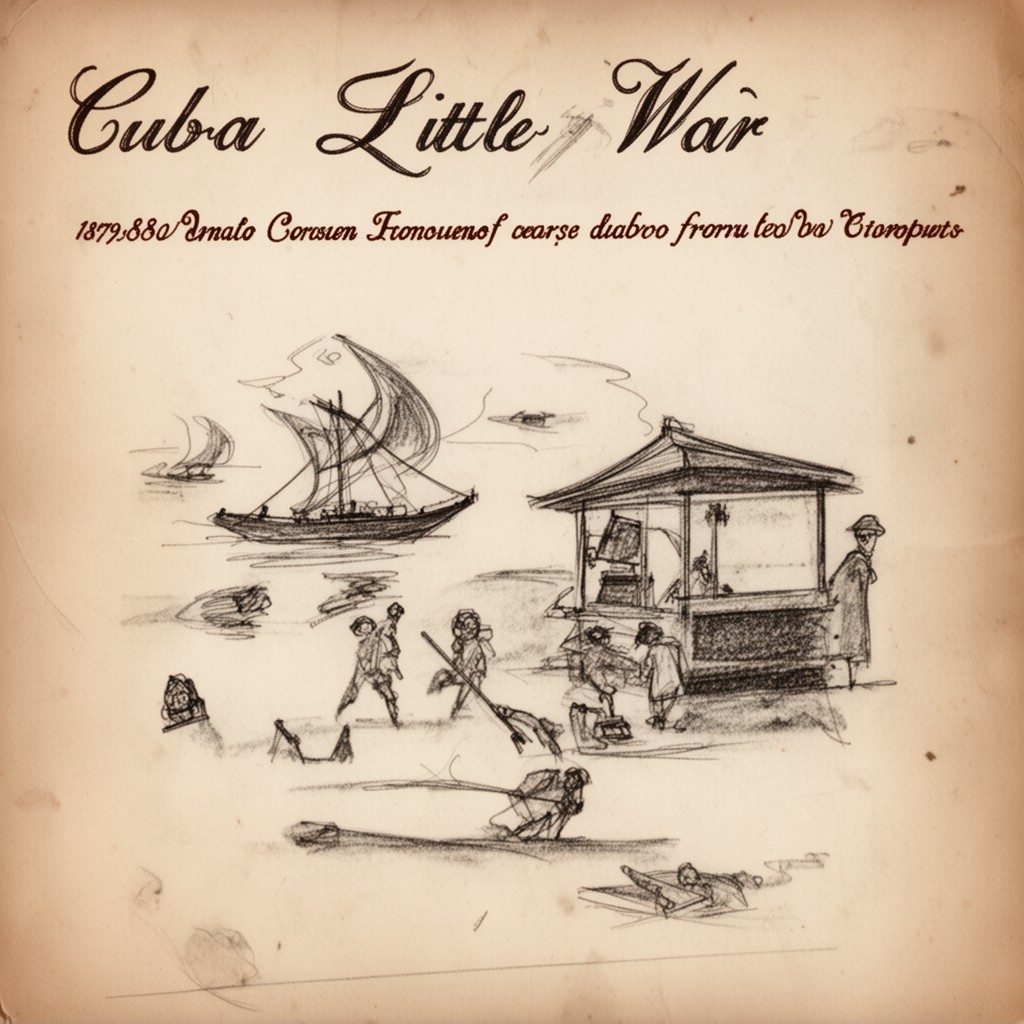 AI-generated illustration of Little War (Cuba)