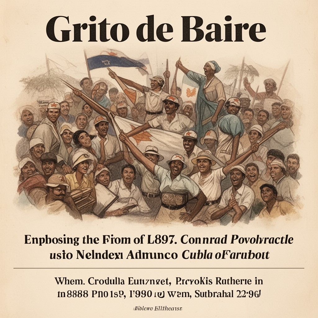 AI-generated illustration of Grito de Baire