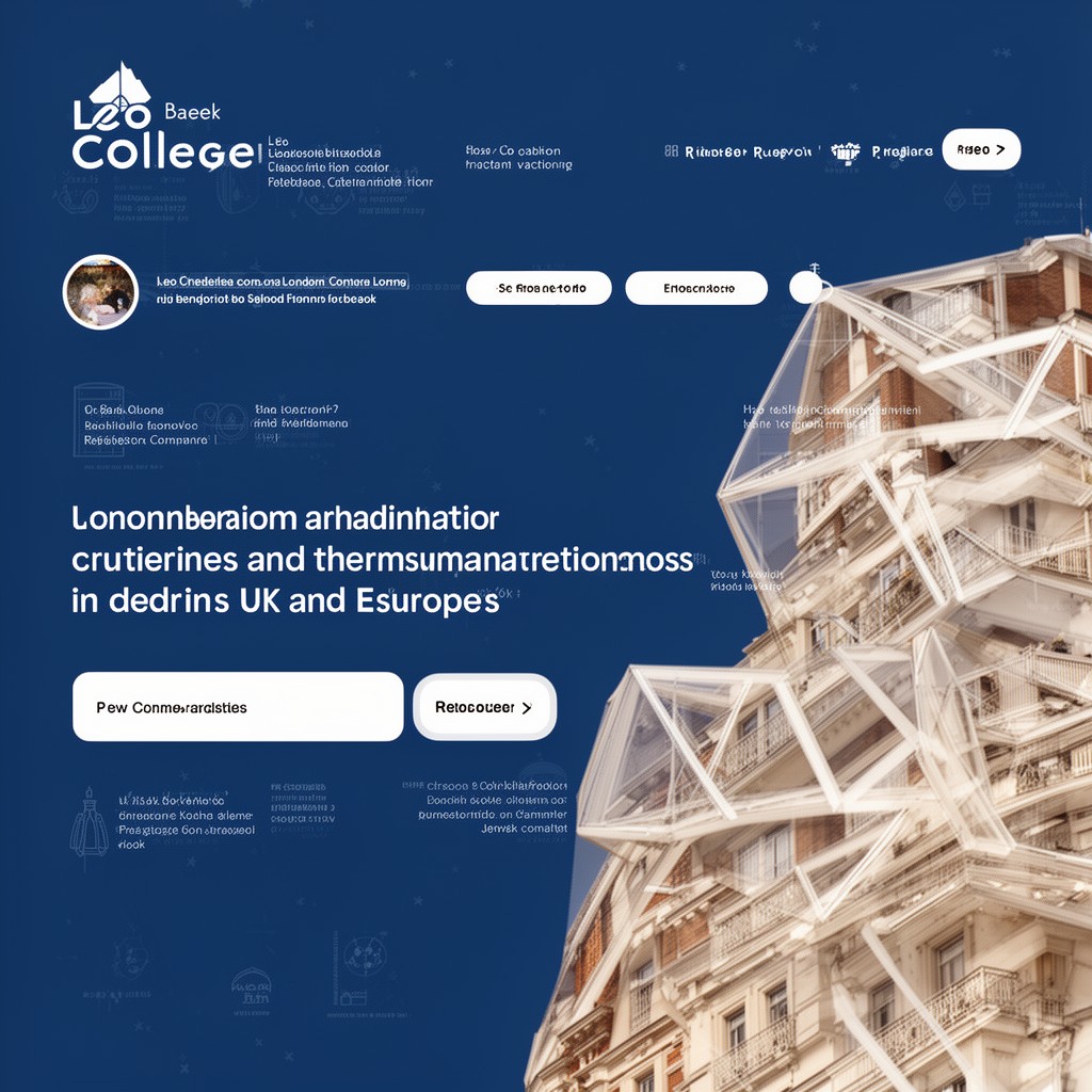 AI-generated illustration of Leo Baeck College