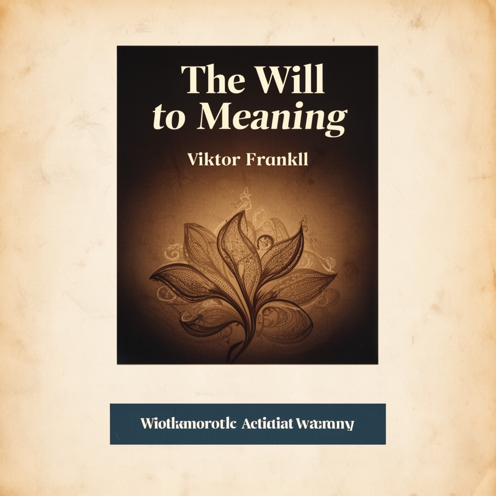 AI-generated illustration of "The Will to Meaning"