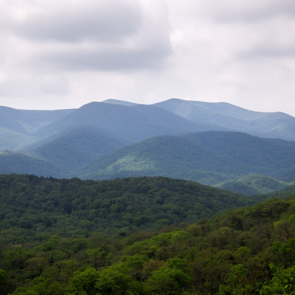 AI-generated illustration of Cumberland Mountains