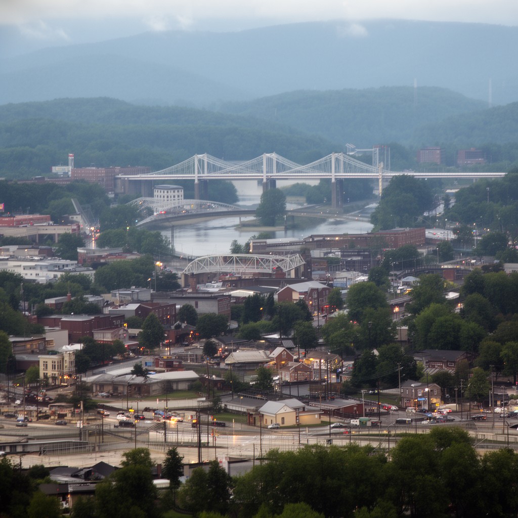 AI-generated illustration of Tri-Cities, Tennessee-Virginia