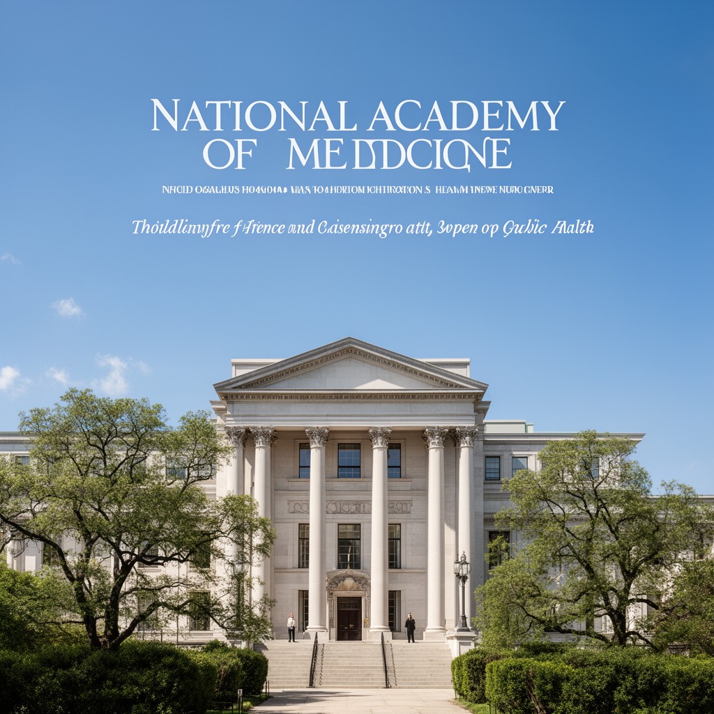 AI-generated illustration of National Academy of Medicine
