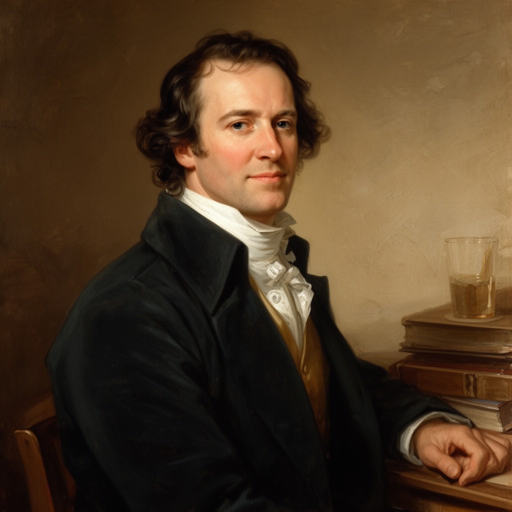 AI-generated illustration of Nathaniel Bowditch