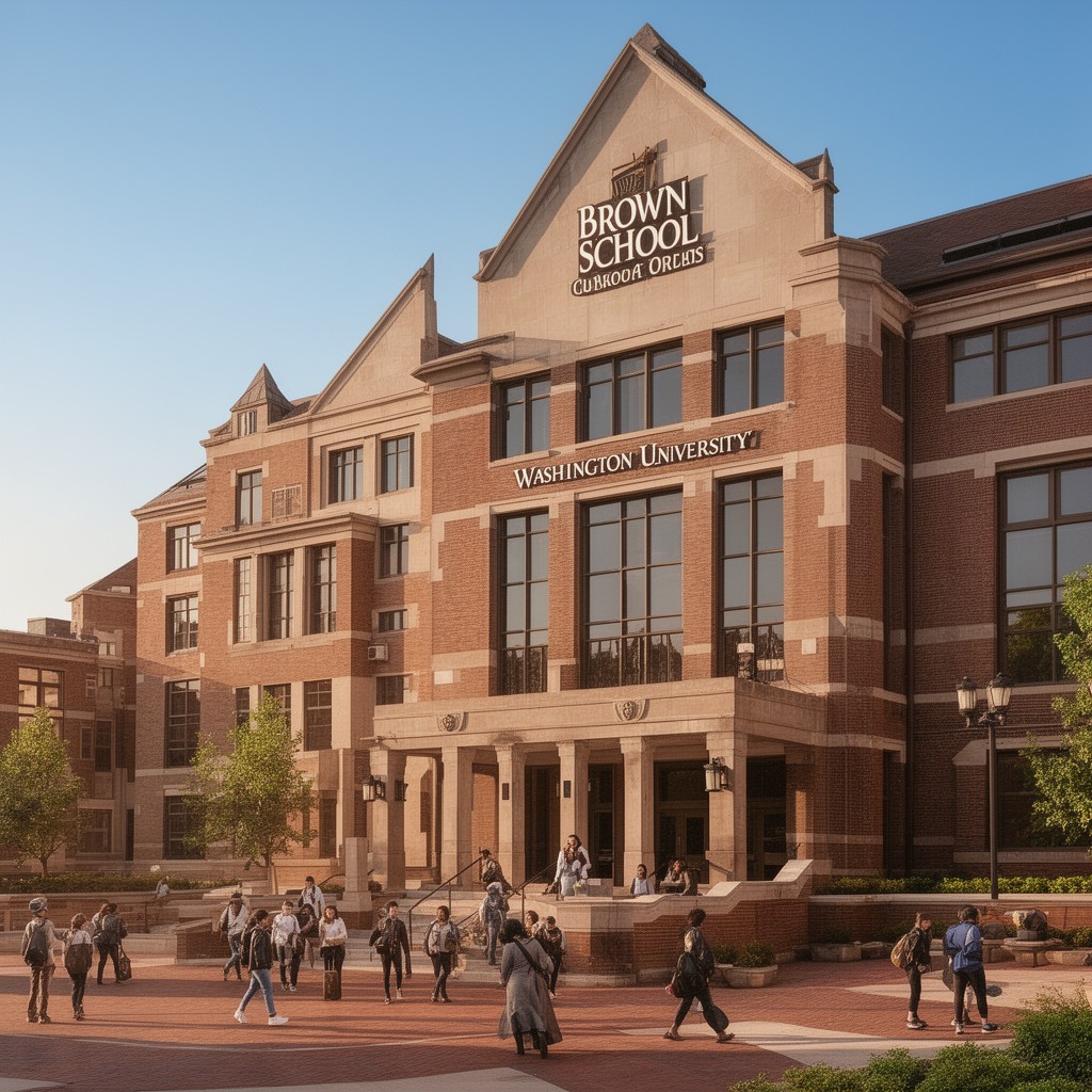 AI-generated illustration of Brown School