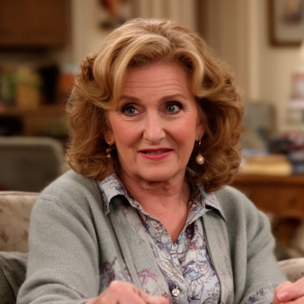 AI-generated illustration of Estelle Getty