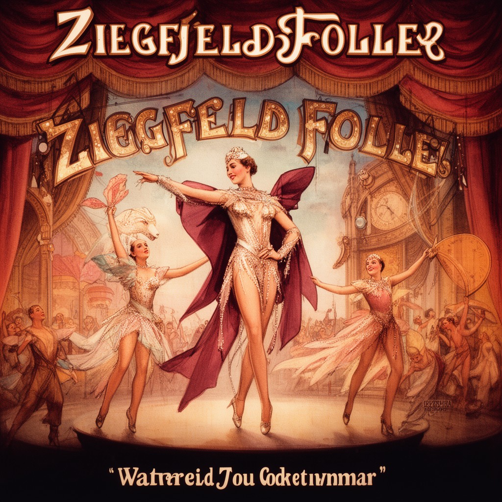 AI-generated illustration of Ziegfeld Follies