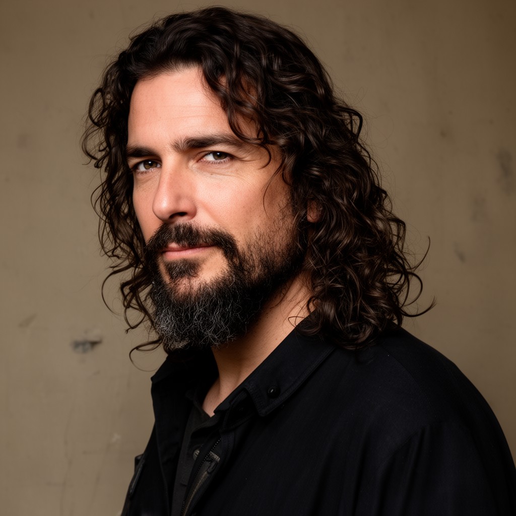 AI-generated illustration of Chris Cornell