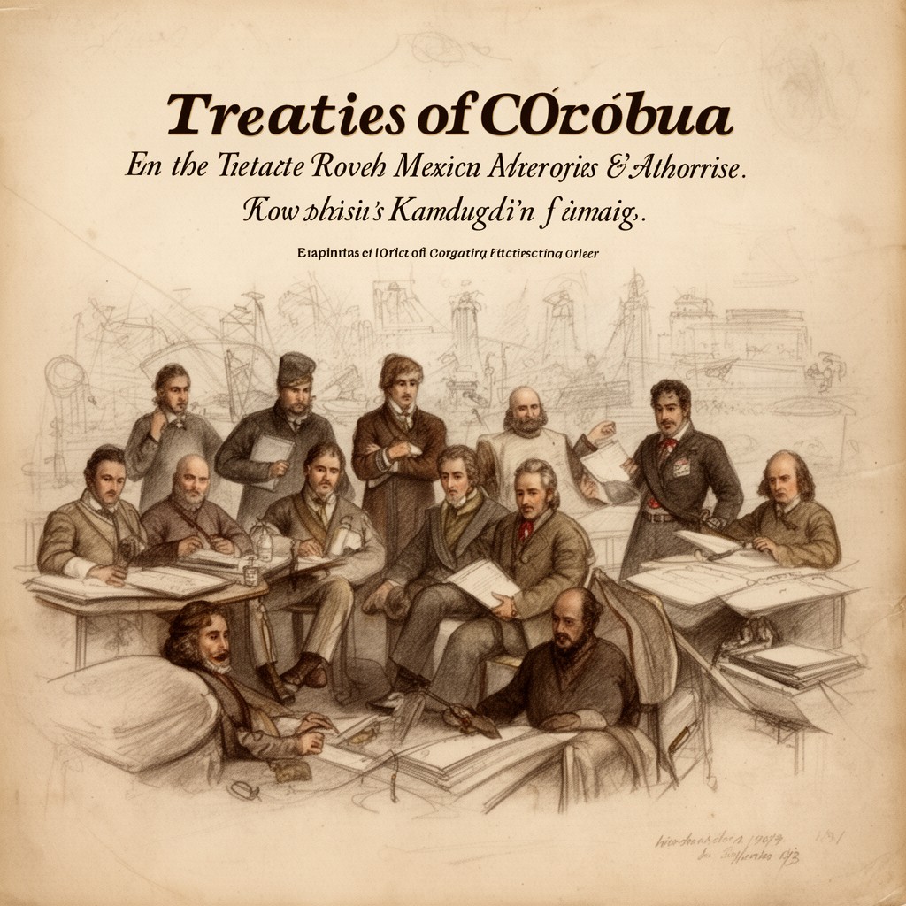 AI-generated illustration of Treaties of Córdoba
