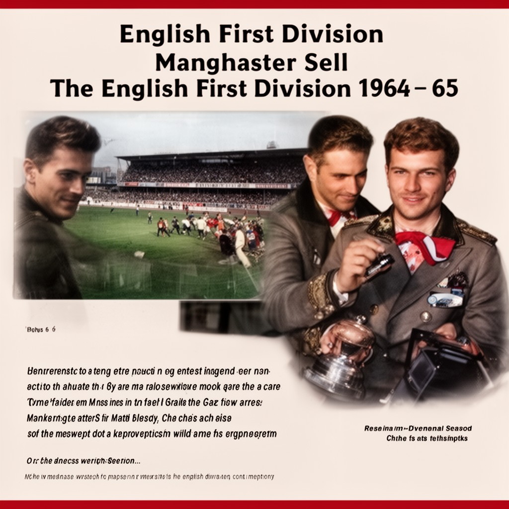 AI-generated illustration of English First Division 1964–65