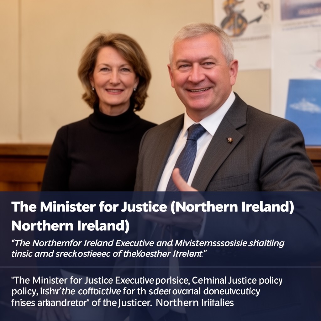 AI-generated illustration of Minister for Justice (Northern Ireland)