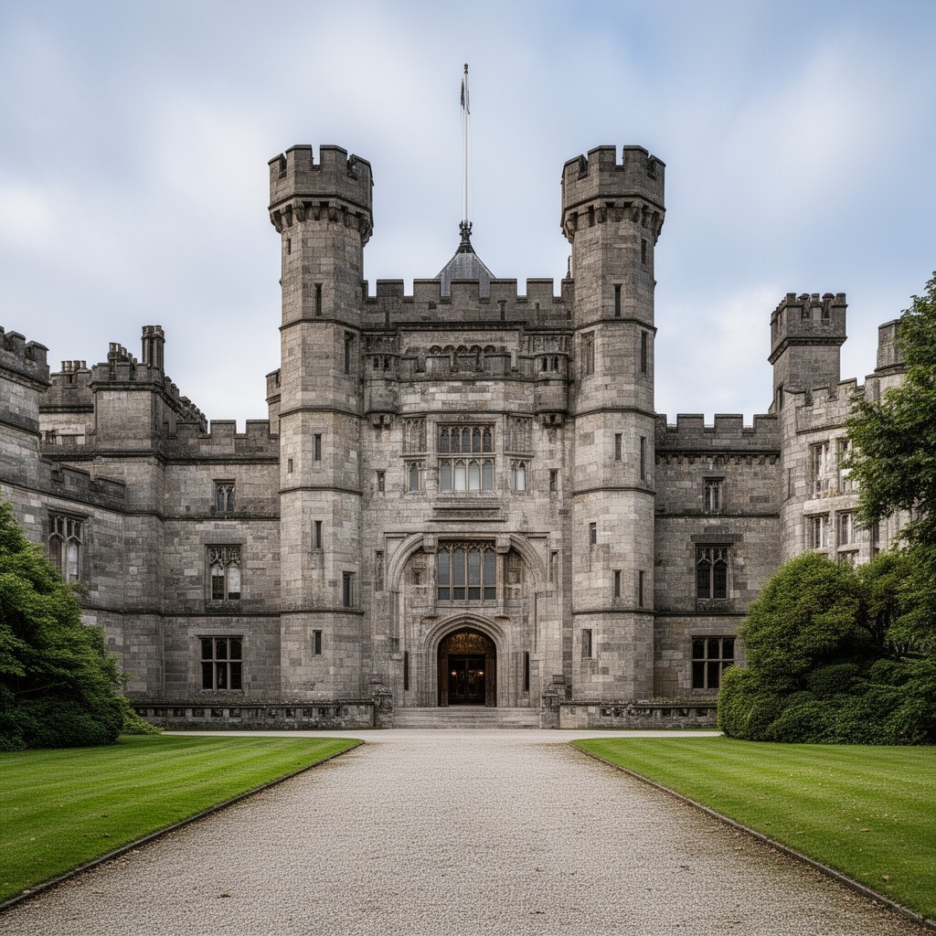 AI-generated illustration of Stormont Castle