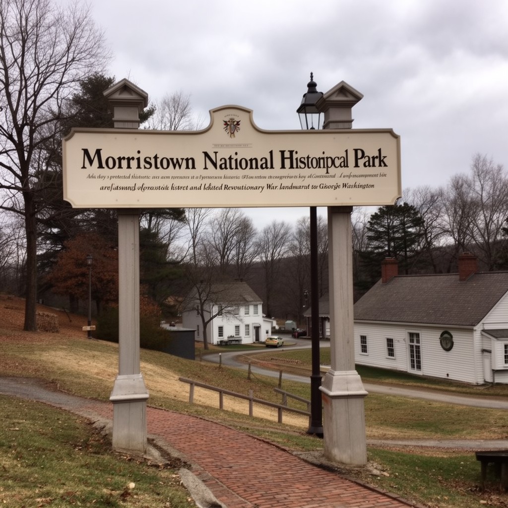 AI-generated illustration of Morristown National Historical Park