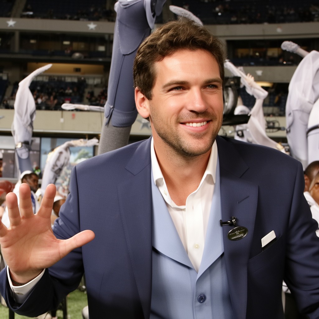 AI-generated illustration of Tony Romo