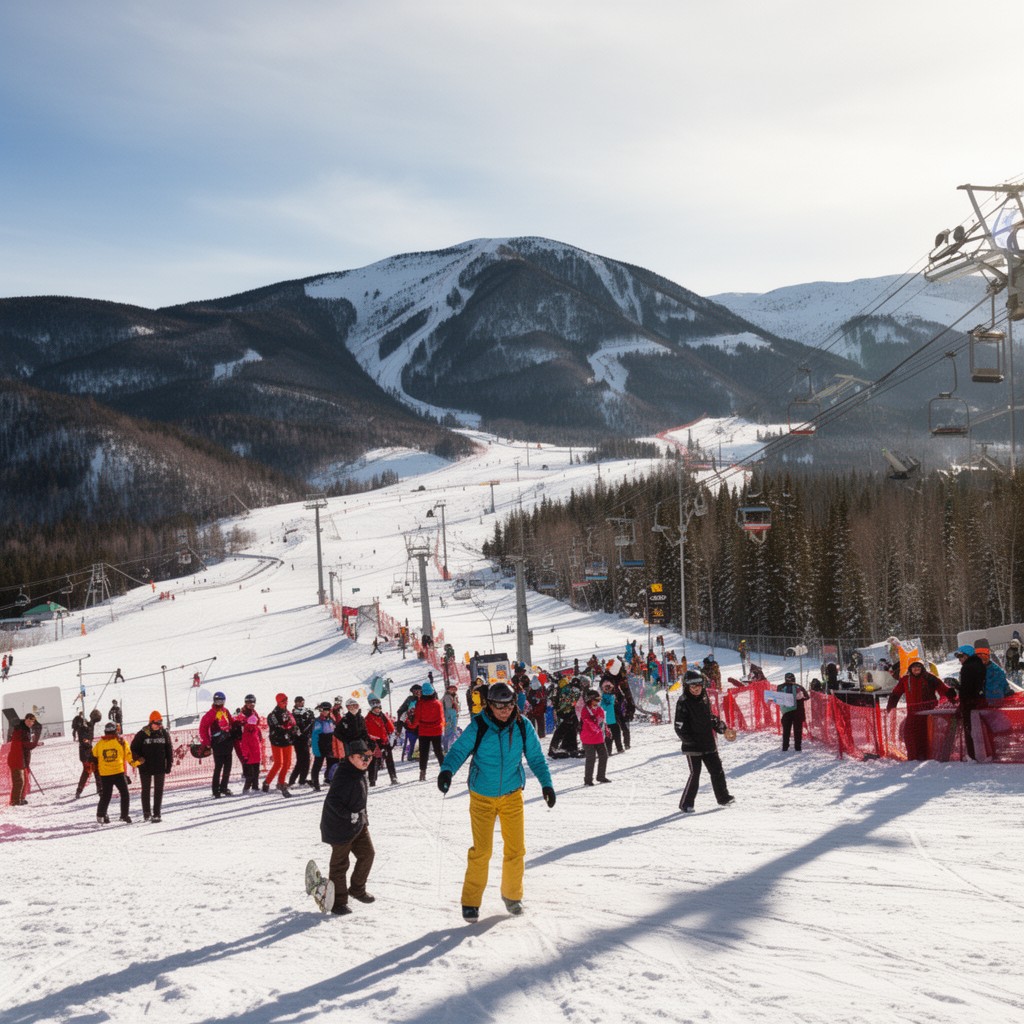 AI-generated illustration of Park City Mountain Resort
