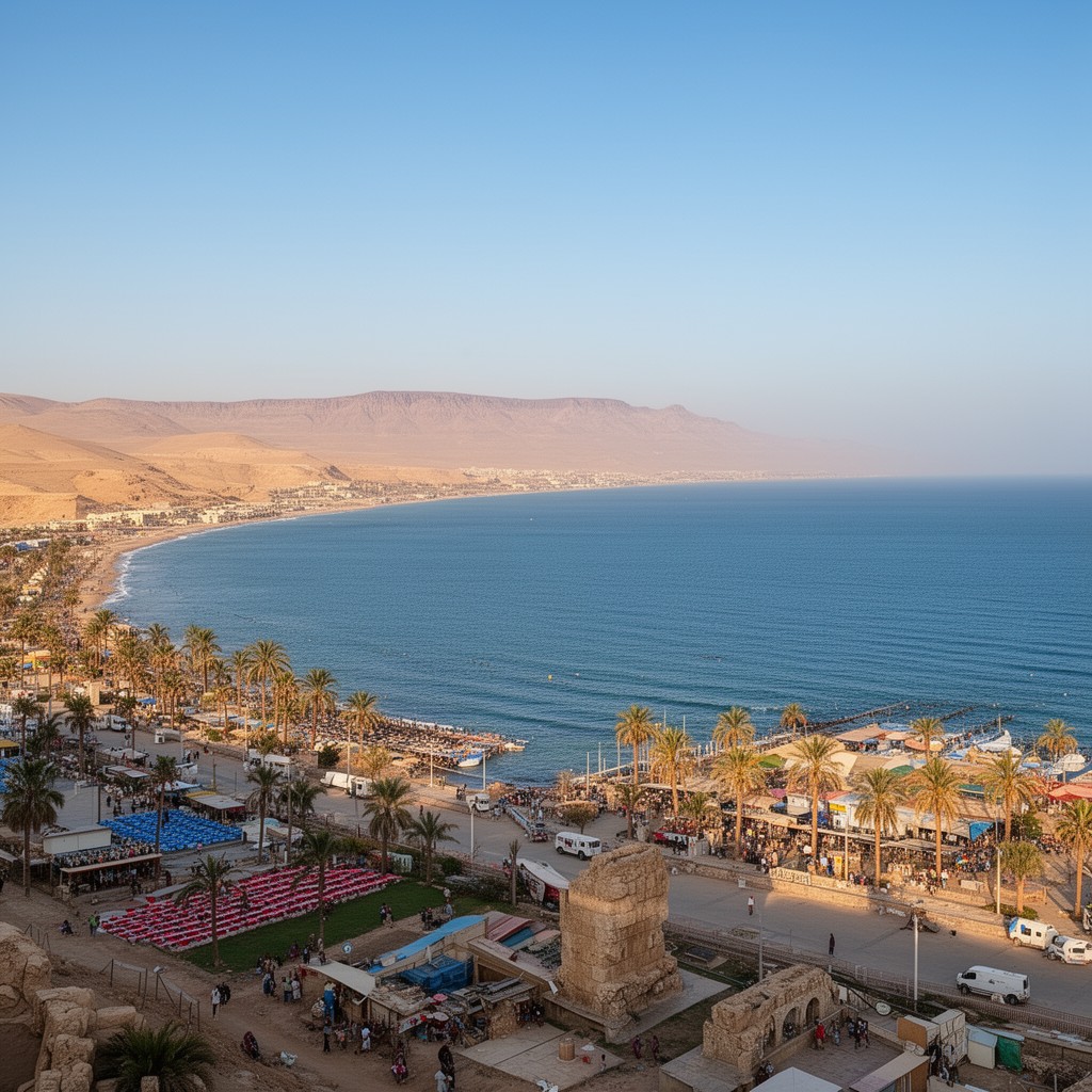 AI-generated illustration of Marsa Matruh