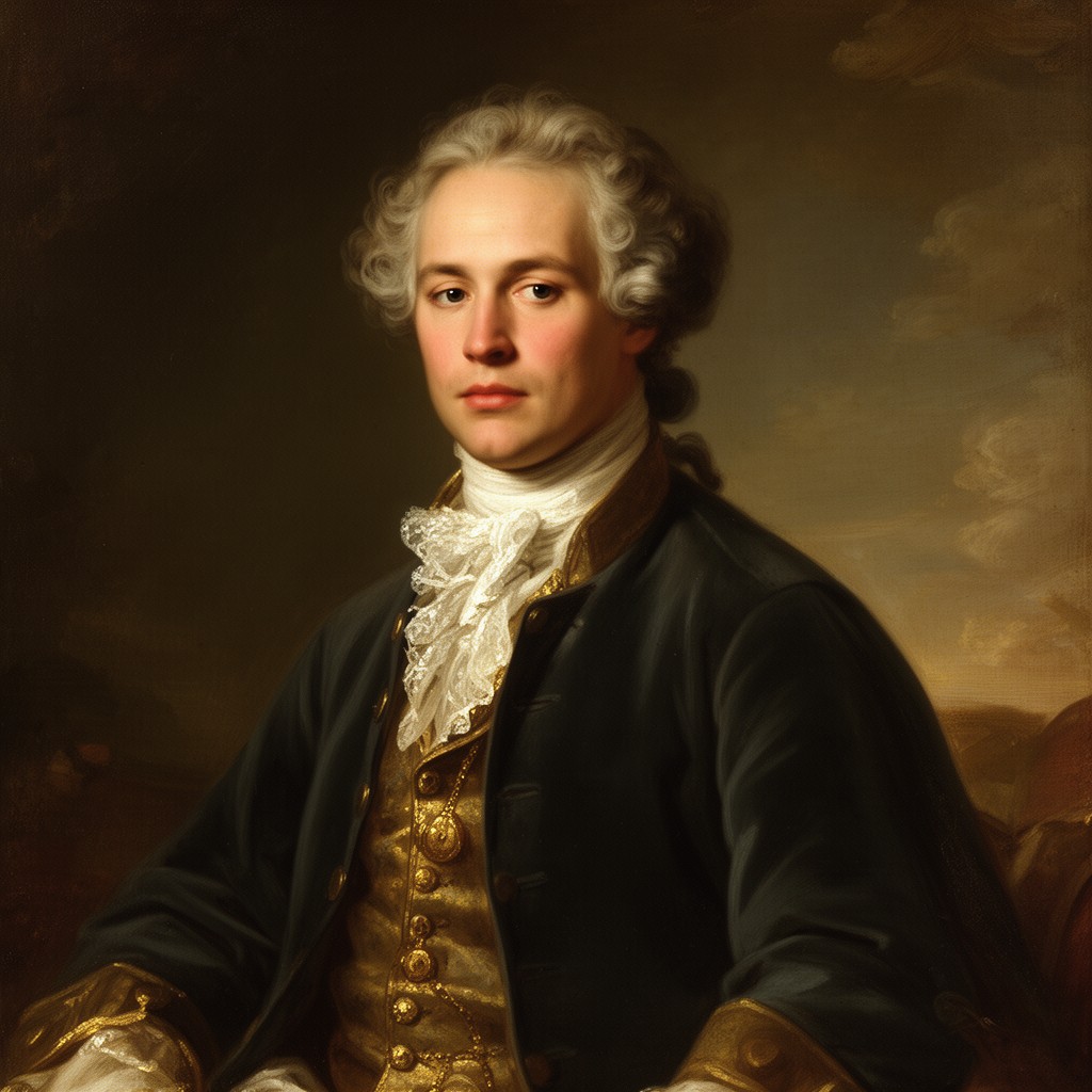 AI-generated illustration of James Oglethorpe
