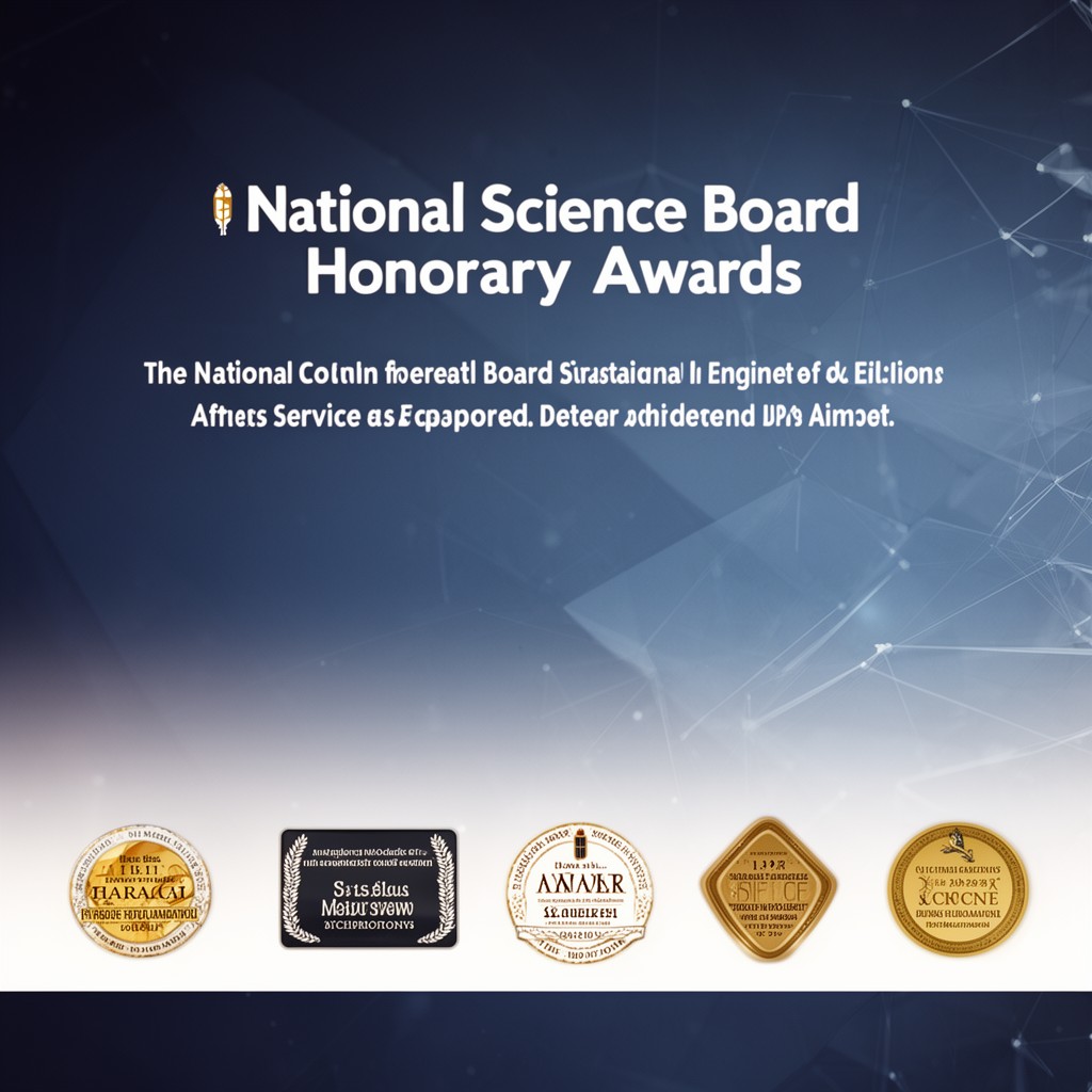 AI-generated illustration of National Science Board Honorary Awards