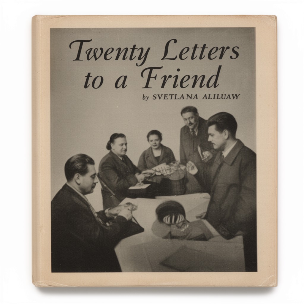 AI-generated illustration of Twenty Letters to a Friend