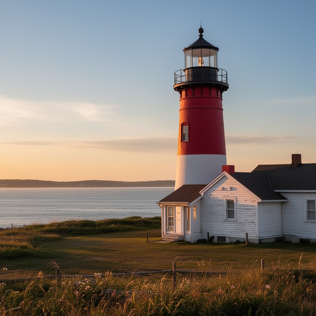 AI-generated illustration of Nauset Light