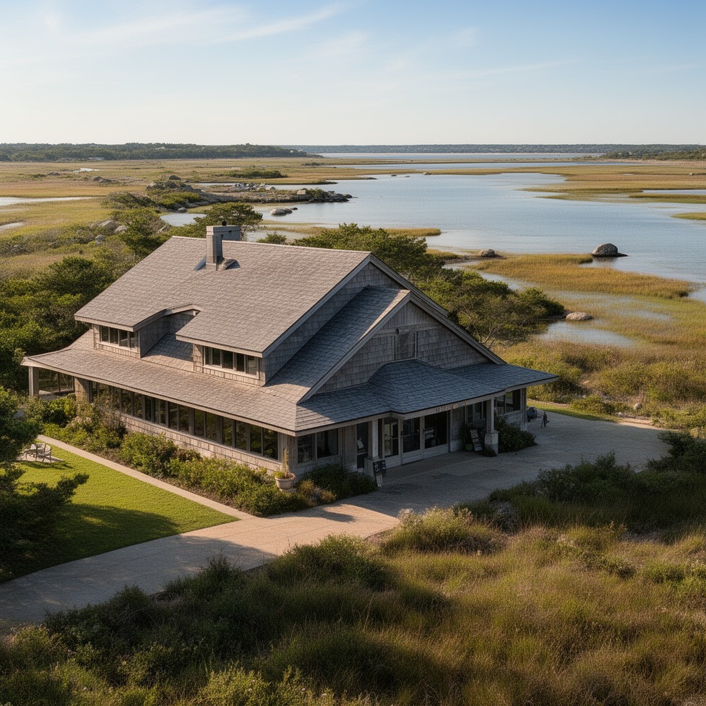 AI-generated illustration of Salt Pond Visitor Center