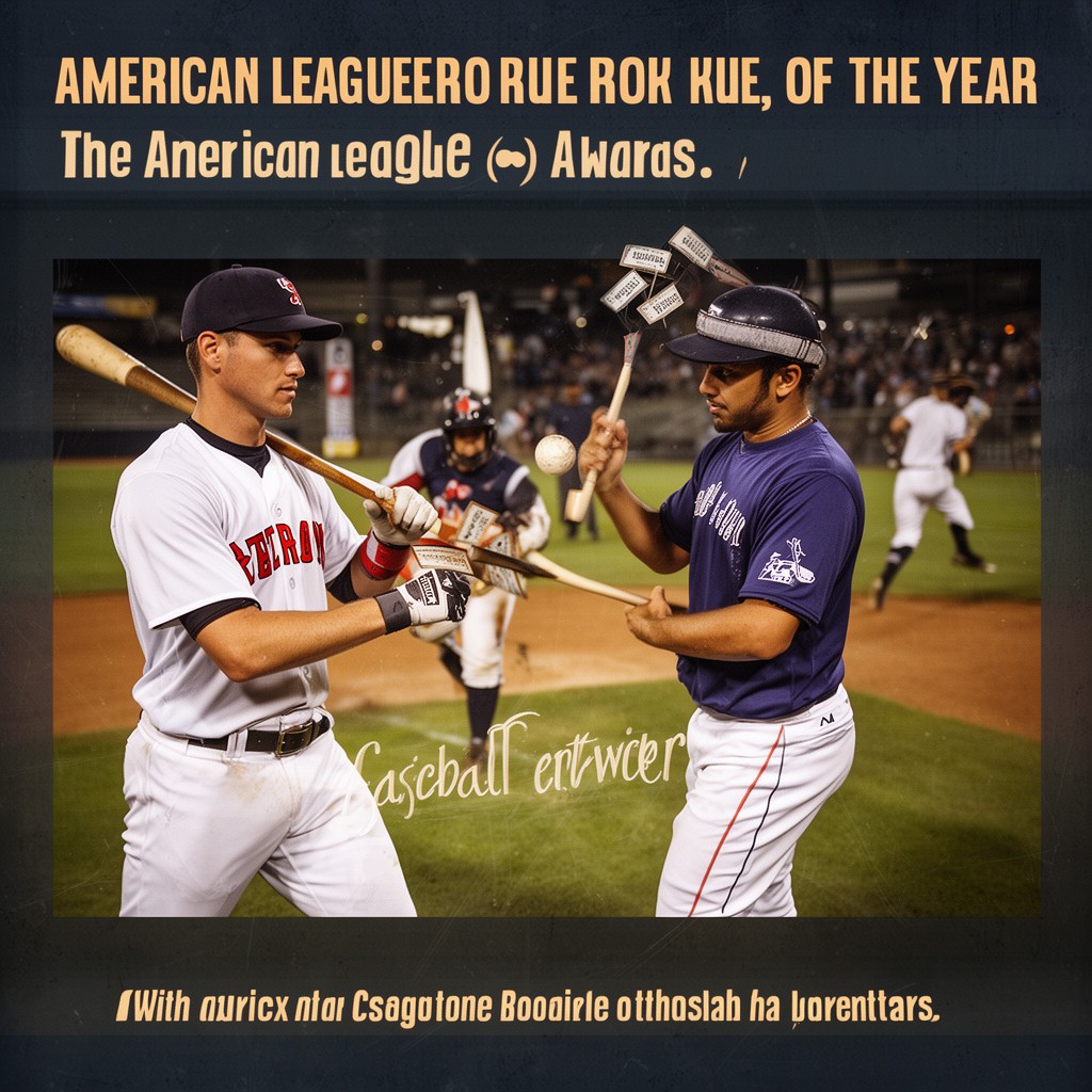 AI-generated illustration of American League Rookie of the Year