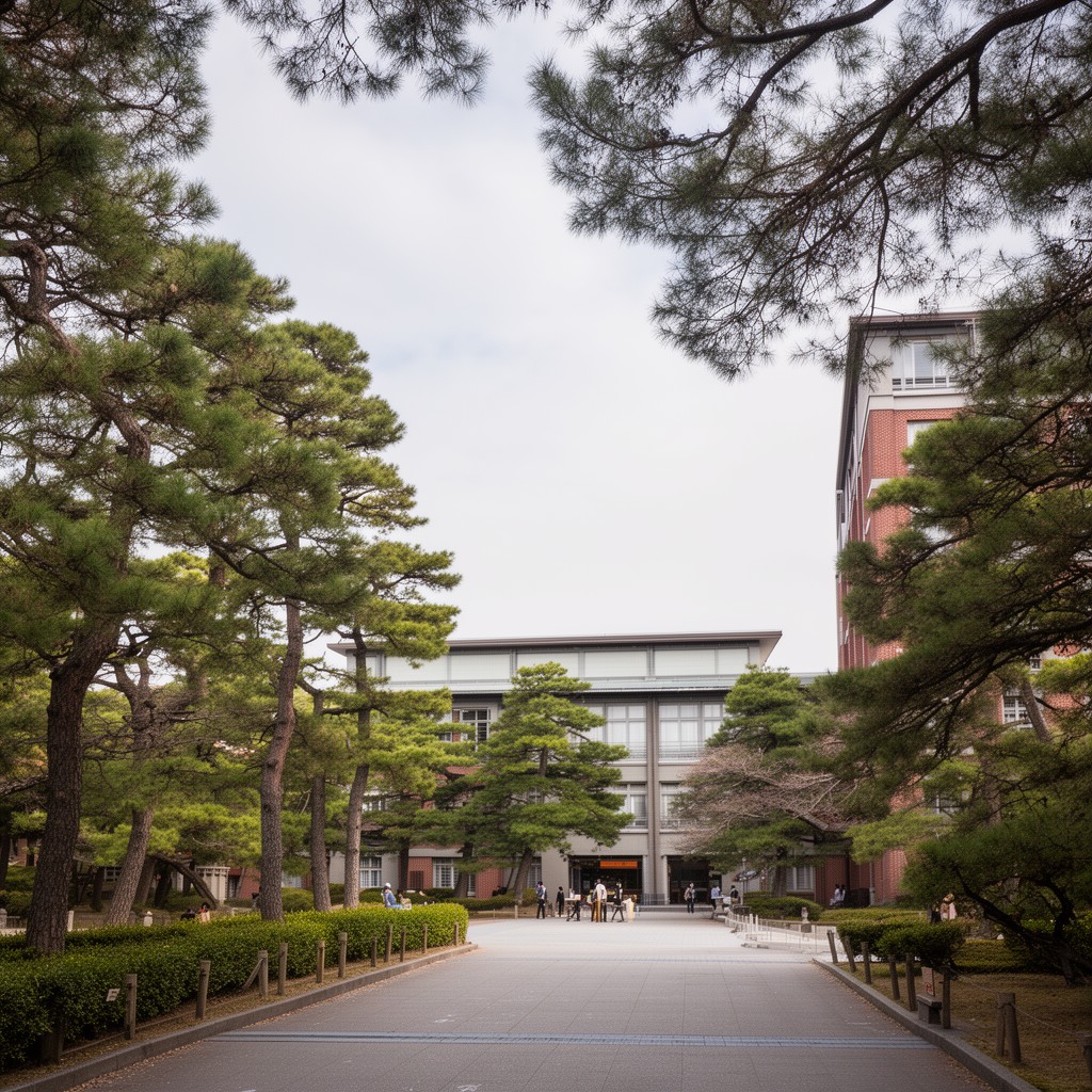 AI-generated illustration of Yoshida Campus