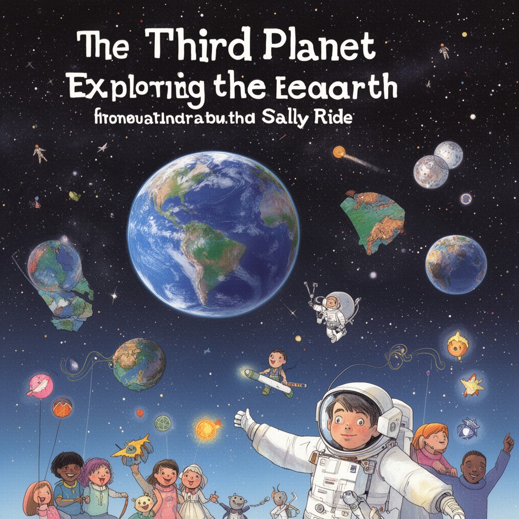 AI-generated illustration of The Third Planet: Exploring the Earth from Space