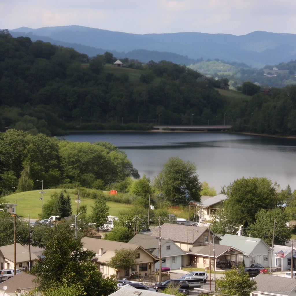 AI-generated illustration of Myra, West Virginia, United States