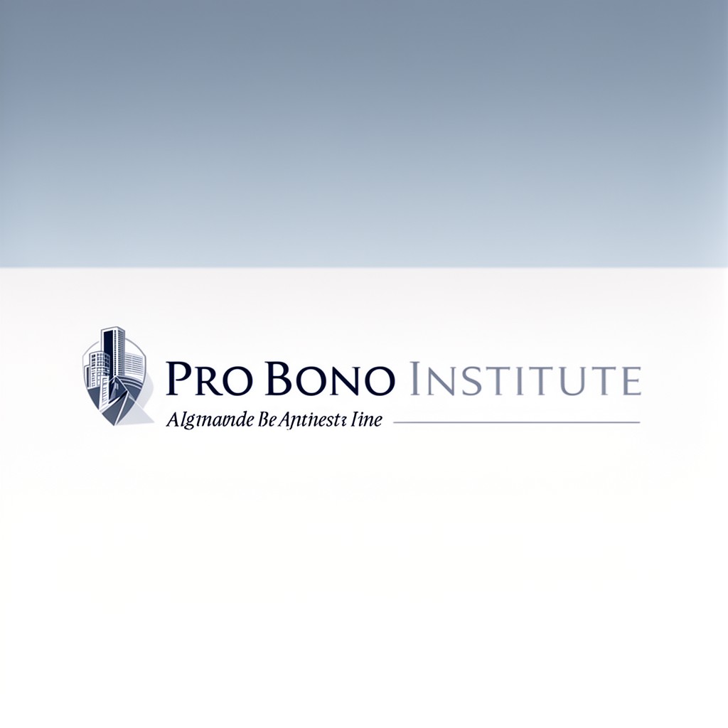 AI-generated illustration of Pro Bono Institute